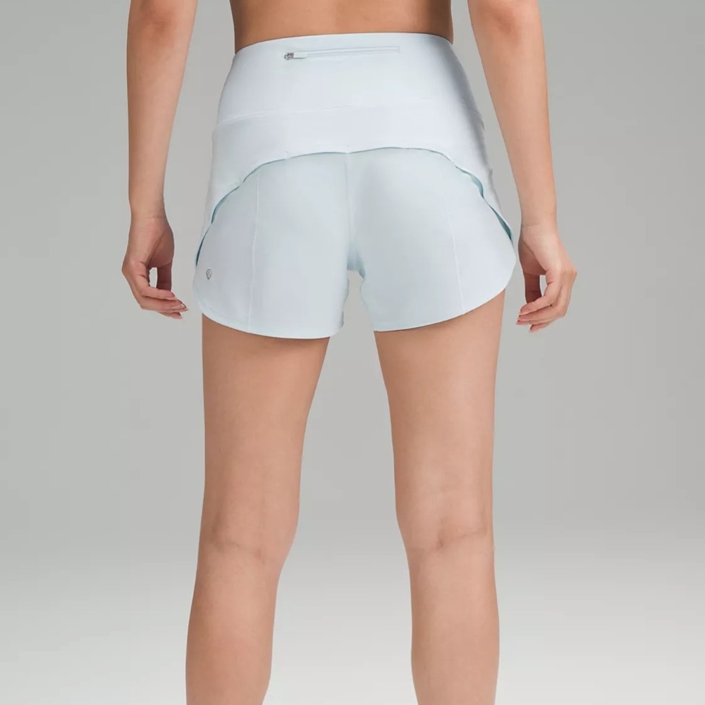 Lululemon Run Speed Up High Rise 4” powder blue